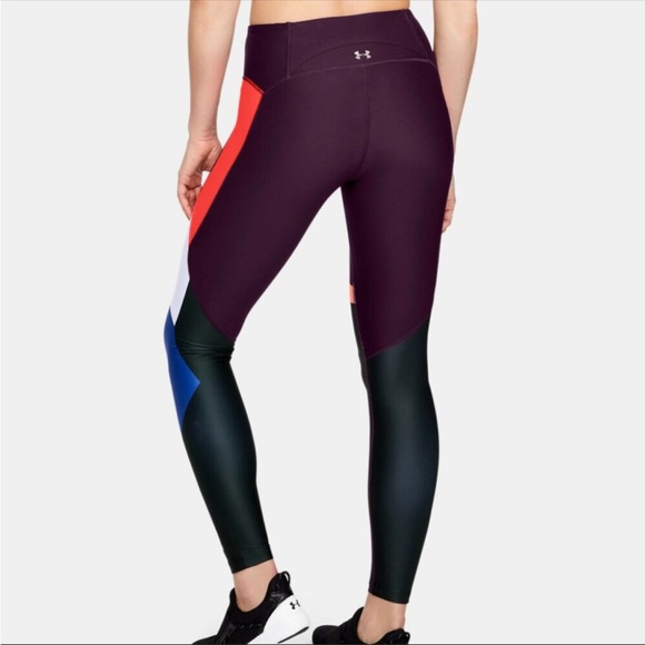 Under Armour Heatgear Marron vanish leggings tights - Picture 2 of 8